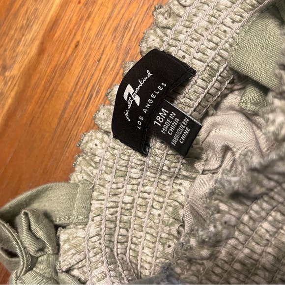 7 for all man kind romper - Picture 3 of 3